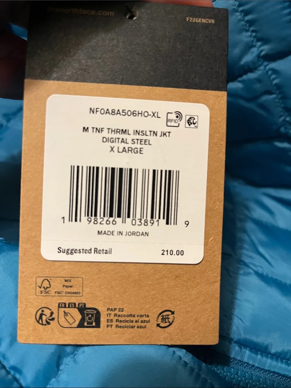 The North Face Men’s Thermoball Insulated Jacket